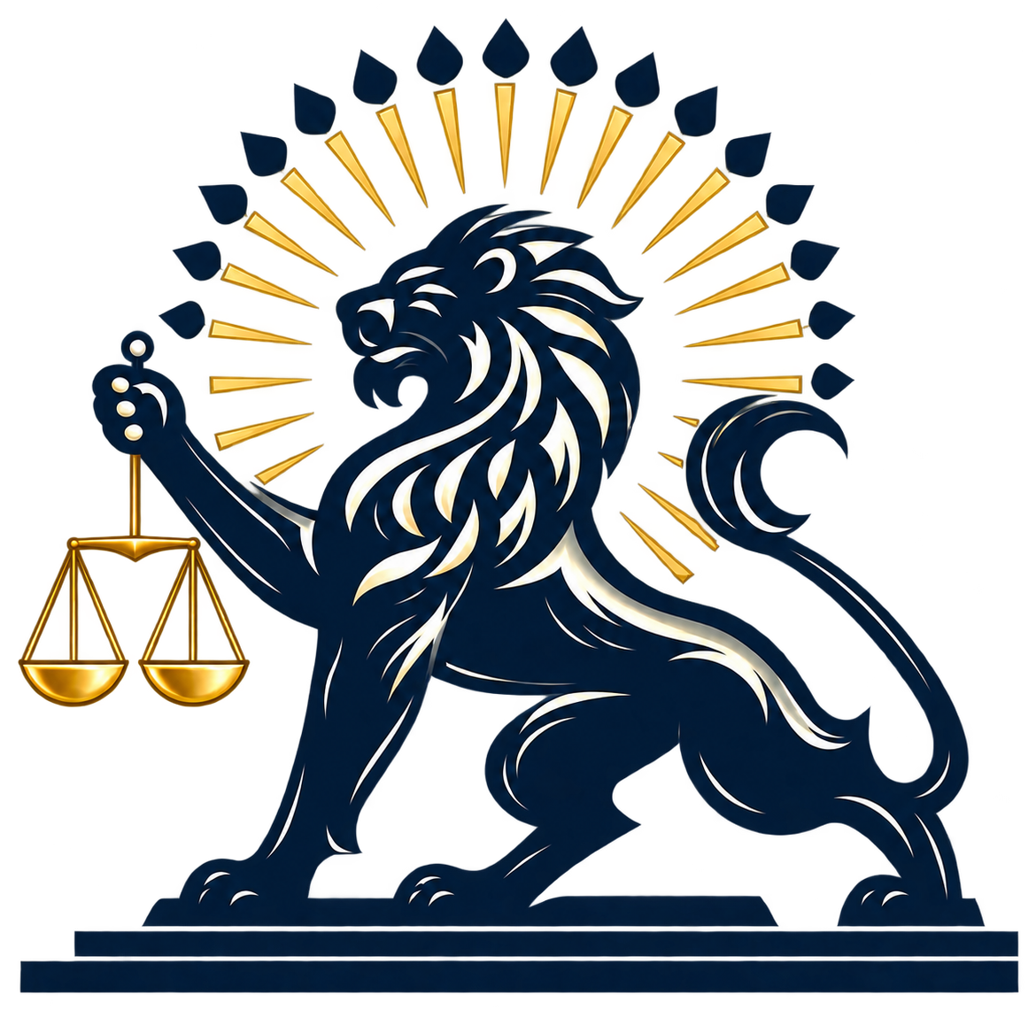 Asadi Law Group lion emblem